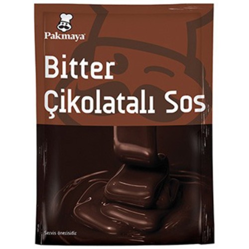 Pakmaya Bitter Çikolatalı Sos 122 Gr