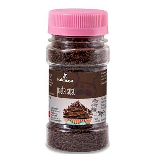 Pakmaya Vermicelli Compound Chocolate Bitter 50 Gr