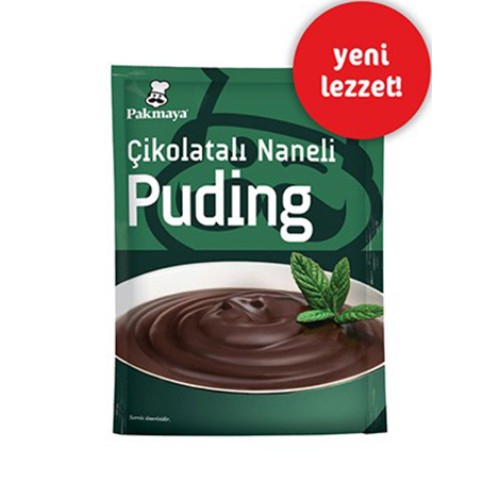 Pakmaya Çikolatalı Naneli Puding 118 Gr