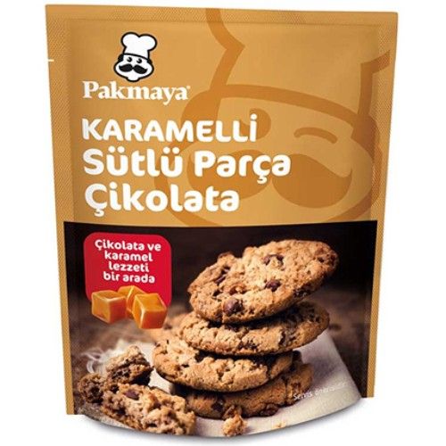 Pakmaya Milk Caramel Chocolate Chunks 70 Gr