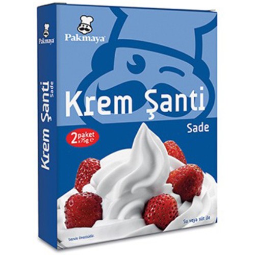 Pakmaya Krem Şanti Sade-Kutulu 75 Gr