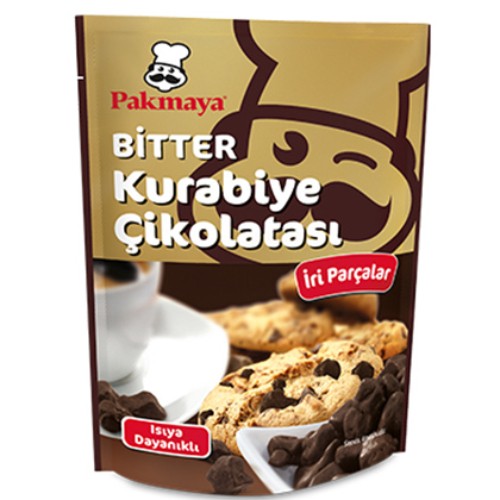 Pakmaya Kurabiye Çikolatası Bitter 90 Gr