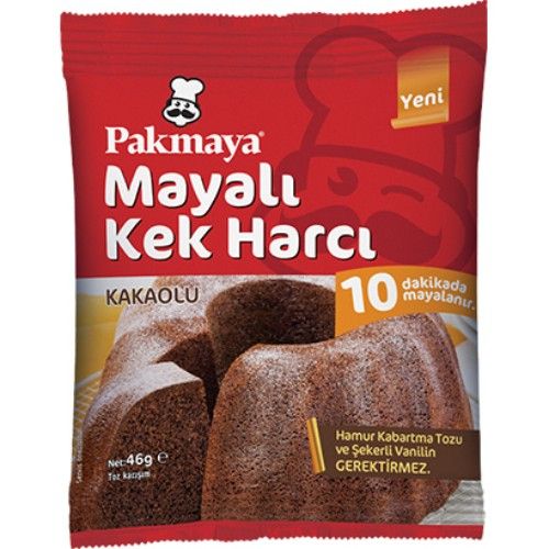 Pakmaya Yeasty Cake  Mix With  Cocoa 46 Gr