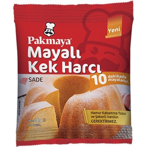 Pakmaya Mélange de Gâteau Avec la Levure 28 Gr