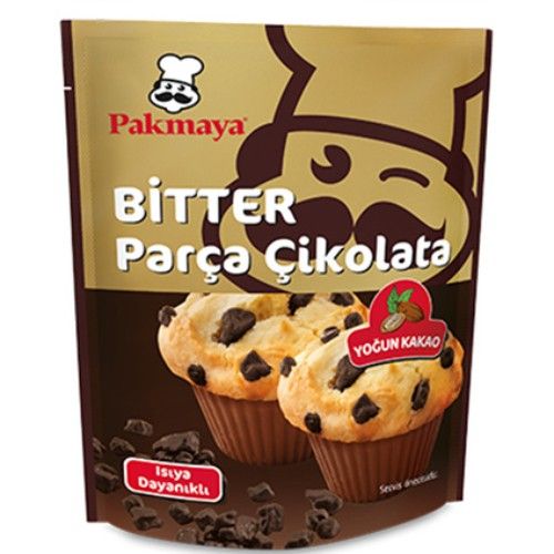 Pakmaya Dark Chocolate Chunks 70 Gr