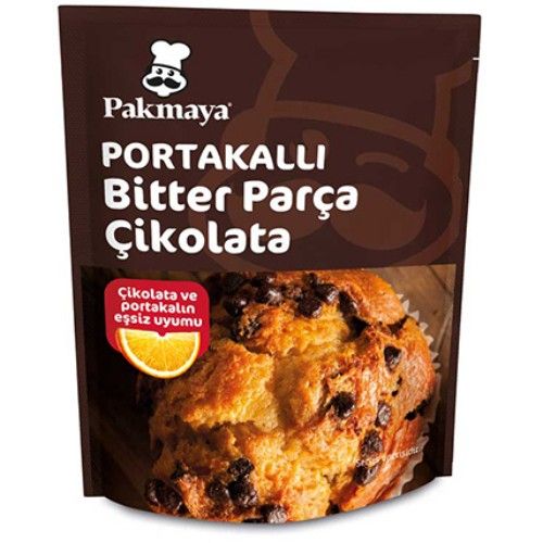 Pakmaya Orange Dark Chocolate Chunks 70 Gr