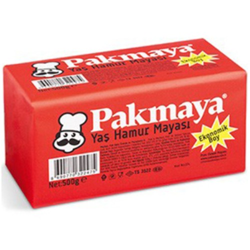 Pakmaya Yaş Hamur Mayası 500 G