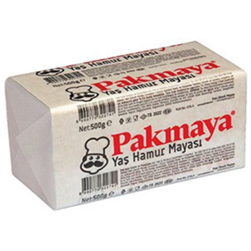 Pakmaya Yaş Hamur Mayası 500 Gr