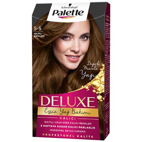 Palette Deluxe Hair Dye Luminous Chocolate 5-5 1 pcs