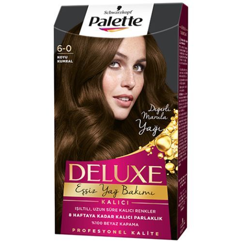 Palette Deluxe Hair Dye Dark Brown 6-0 1 pcs