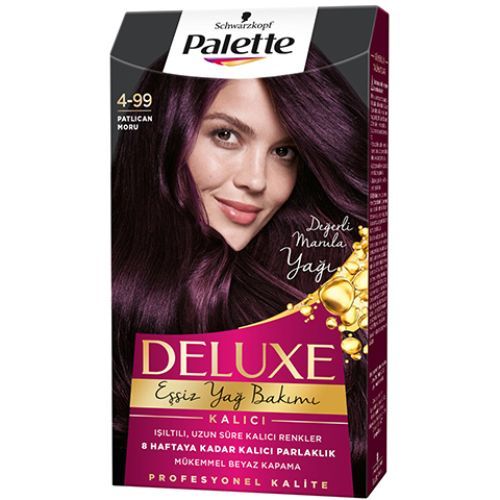 Palette Deluxe Hair Dye Eggplant Purple 4-99 1 pcs