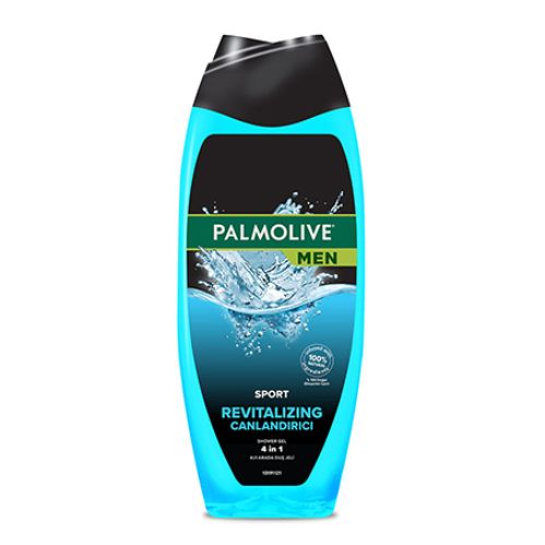 Palmolive Men Sport 4'ü 1 Arada Canlandırıcı Duş Jeli 500 ML