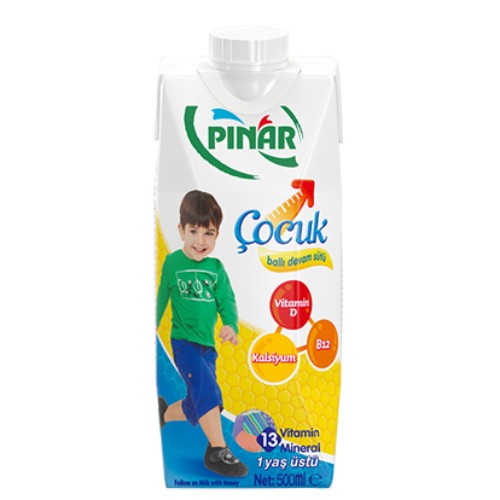 Pınar Ballı Devam Sütü Erkek 500 Ml