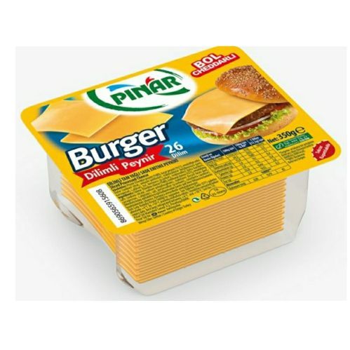 Pınar Burger Slice Cheese  350 Gr 26 Slice