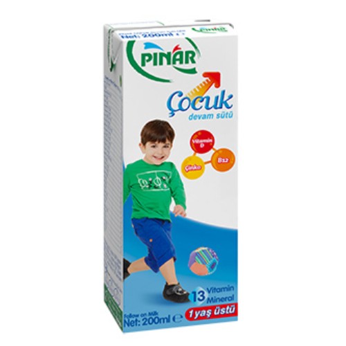 Pınar Çocuk Devam Sütü Erkek 200 Ml