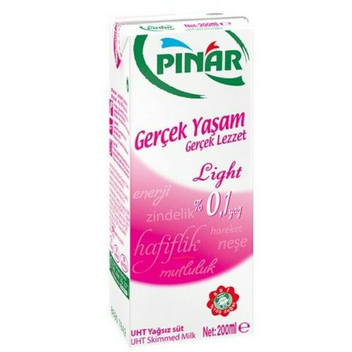 Pınar Light (%0.1 Fat ) 200 Ml