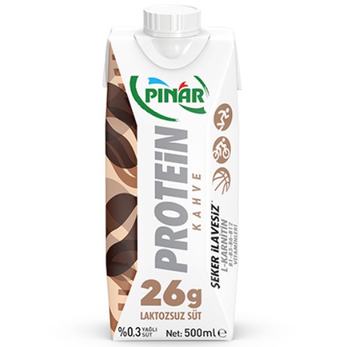 Pınar Protein Sütü Kahveli 500 Ml