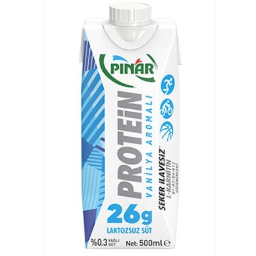 Pınar  Protein Milk With Vanilla 500 Ml