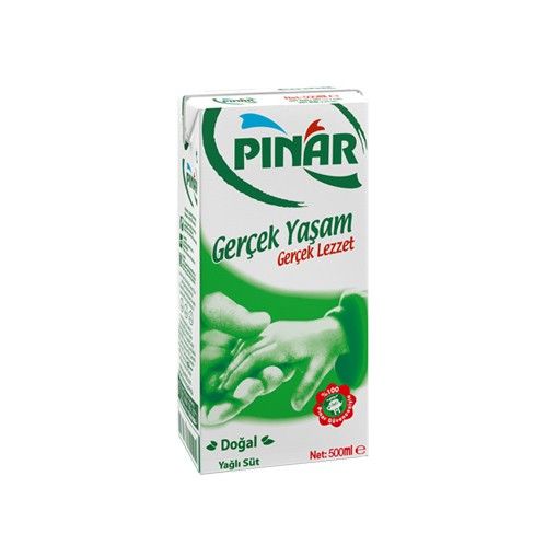 Pınar Milk With Fat 500 Ml