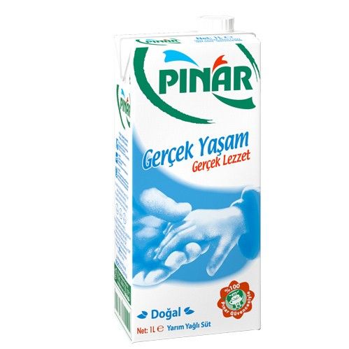 Pınar Half Fat Milk 1 Lt