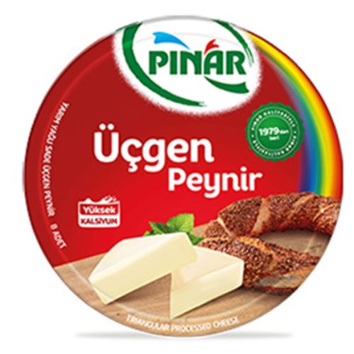 Pınar Yarım Yağlı Üçgen Peynir 8*12,5 Gr