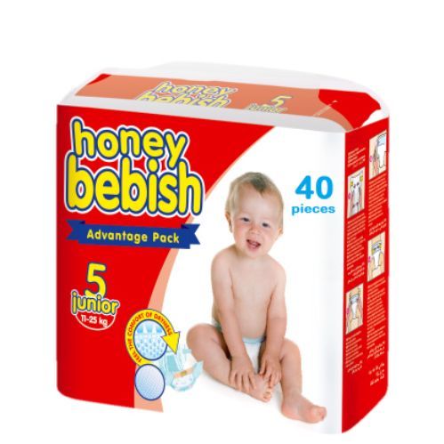 Pine Bebish Junior 40 Pcs Advantage Package Baby Diapers