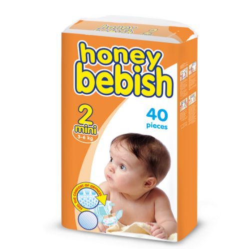 Pine Bebish Mini 40 Pcs Twin Pack Diapers