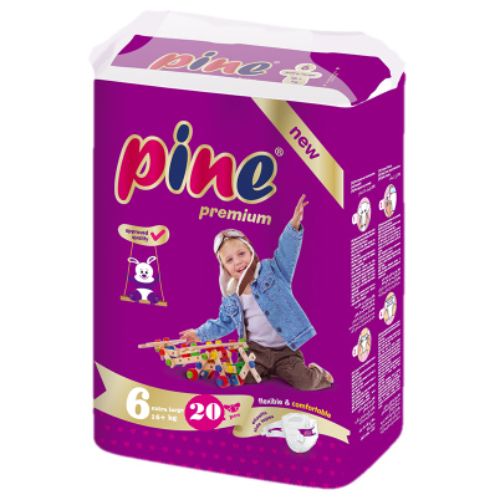 Pine Extra Large 20 İkiz Paket Bebek Bezi