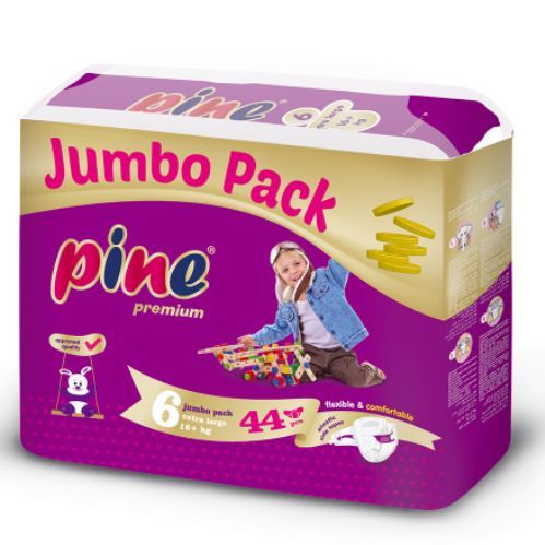 Pine Extra Large 44 Giant Pack Diapers