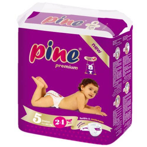 Pine Junior 24 Twin Pack Diapers