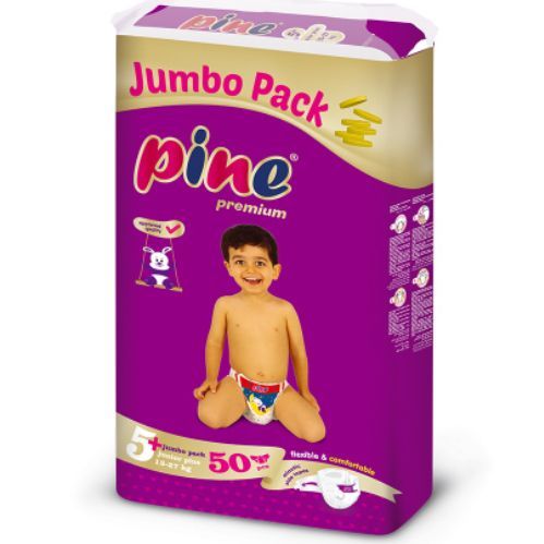 Pine Junior Plus 50 Giant Pack Baby Diapers