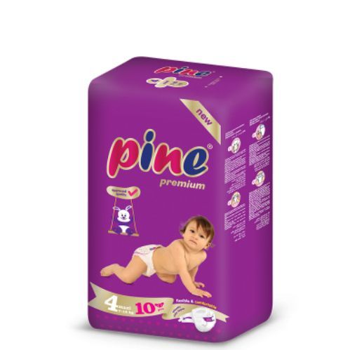 Pine Maxi 10 Standard Pack Baby Diapers