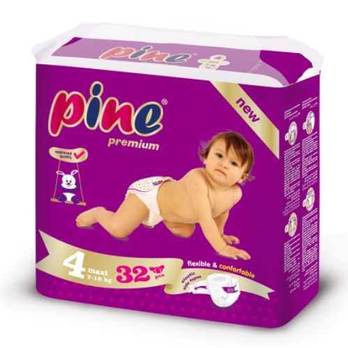 Pine Maxi 32 Twin Pack Diapers