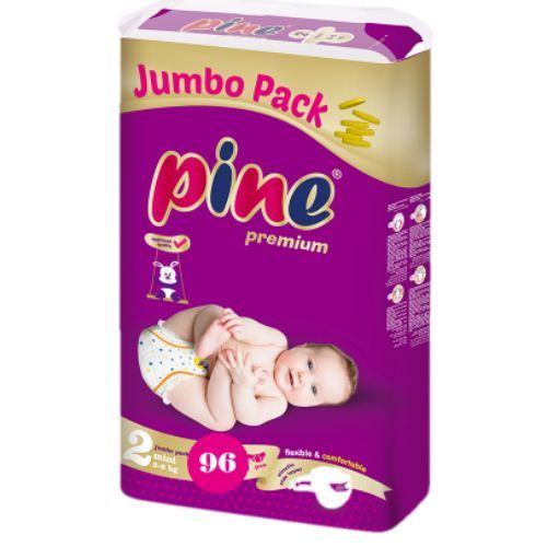 Pine Mini 96 Giant Pack Baby Diapers