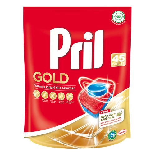 Pril Tablet Gold Avantajlı Paketi 45 Adet