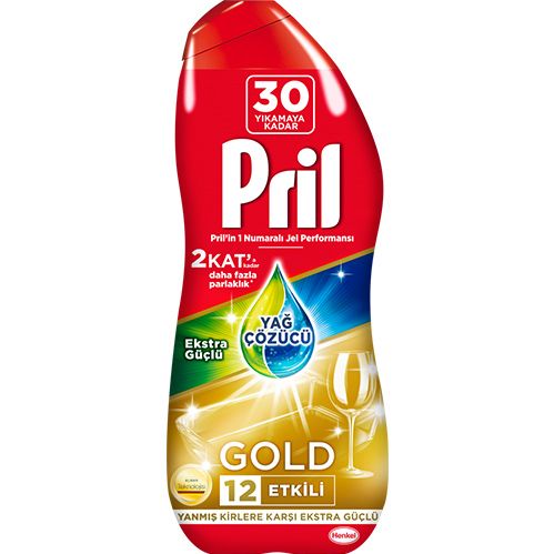 Pril Gold Jel Yağ Çözücü 540 Ml