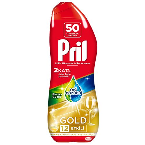 Pril Gold Jel Yağ Çözücü 900 Ml