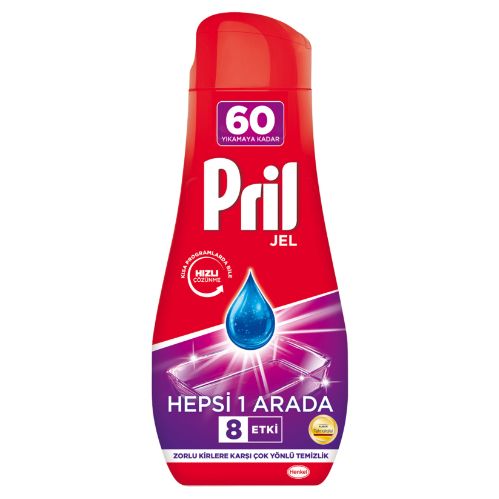 Pril Jel Hepsi Bir Arada 900 Ml