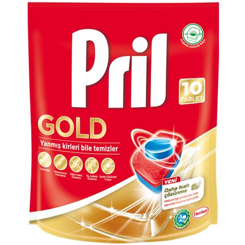 Pril Tablet Gold Avantajlı Paketi 10 Adet