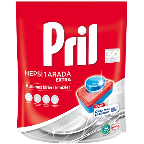 Pril Tablet Hepsi Bir Arada 30 Adet