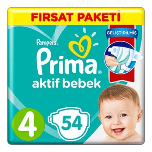 Pampers Prima No4  54 pcs