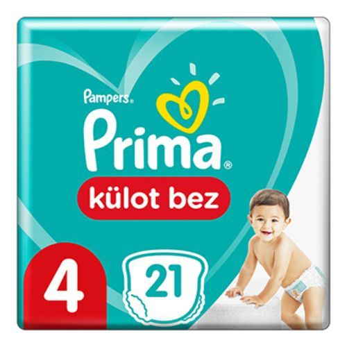 Prima Diapers Pants Single Pack Maxi No4 21 pcs