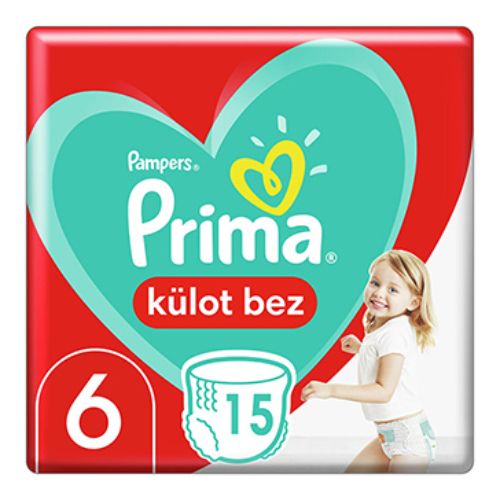 Prima Pants Tekli Külot Bez 6 Extra Large 15 Adet 15+ Kg