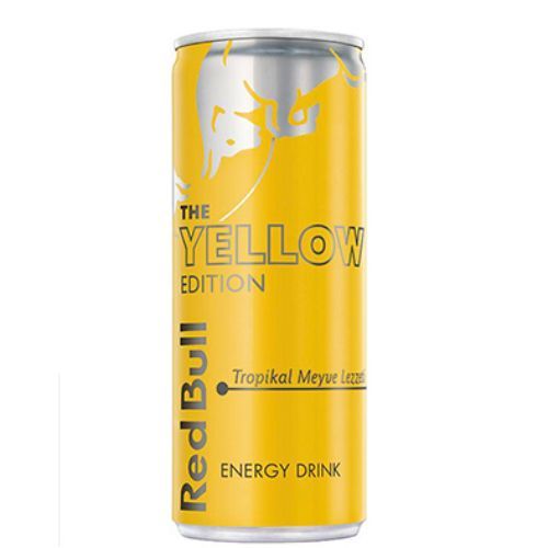 Redbull Energy Drink Yellow Edition Tropical Fruit Flavor 250 Ml