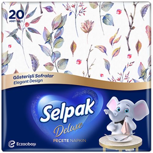 Selpak Deluxe Peçete 20 Adet