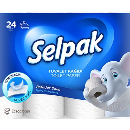 Selpak Toilet Paper 24 Rolls