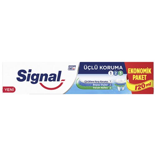 Signal Diş Macunu Üçlü Koruma 120 Ml