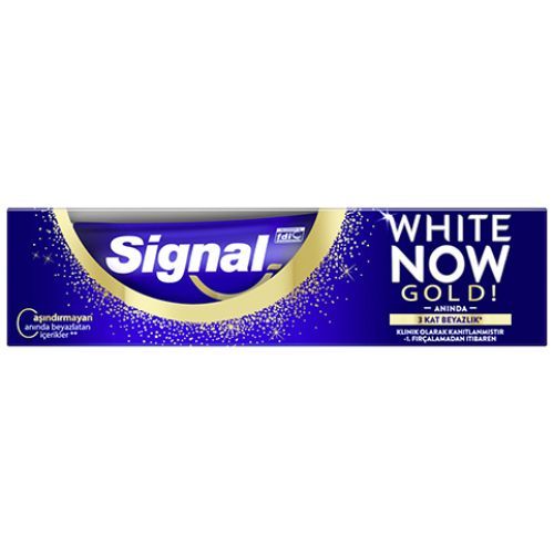 Signal Toothpaste White Now Gold 75 Ml