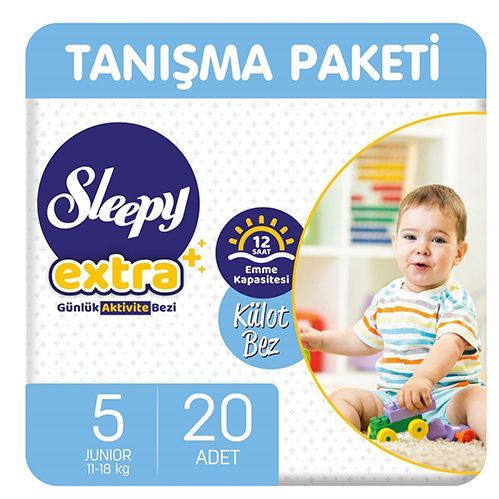 Sleepy Exra Daily Active Panty Diaper  No.5 junior 20 Pcs