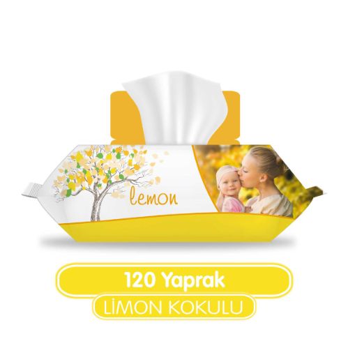 Sleepy Limon Kokulu Islak Havlu 120 Yaprak